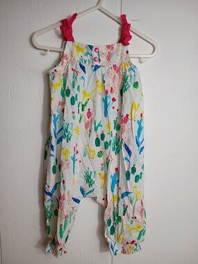 Catamini Cactus Baby Girls Romper One Piece Snap Up Outfit 18 Months 80